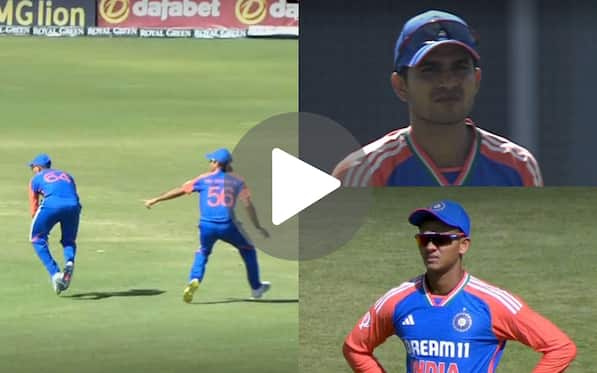 [Watch] Shubman Gill’s Angry Reaction On Yashasvi Jaiswal After Comical Error In Fielding